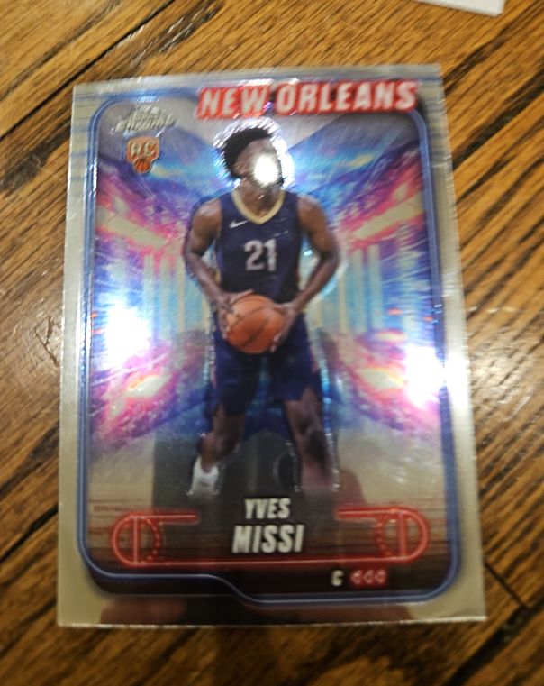 2024-25 Topps Chrome #156 Yves Missi — front