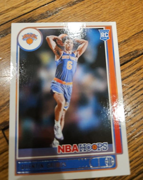 2021-22 Panini NBA Hoops #206 Quentin Grimes — front