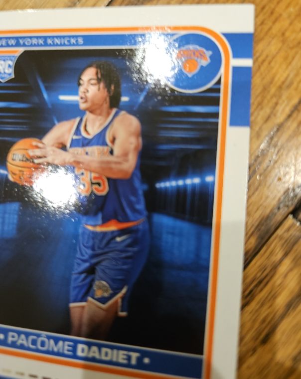 2024-25 Panini NBA Hoops #255 Pacome Dadiet — front
