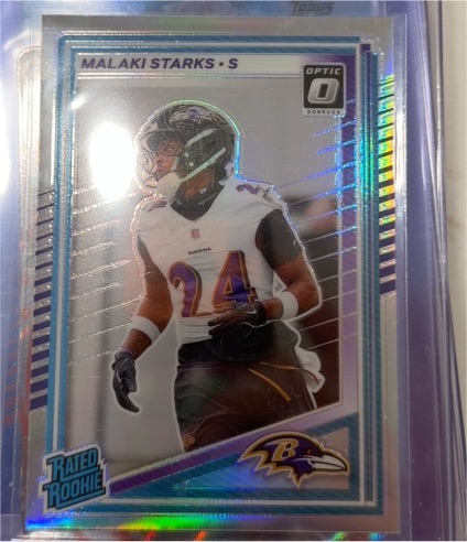 2025 Panini Donruss Optic #346 Malaki Starks — front