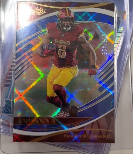 2025 Panini Absolute #23 Brian Robinson Jr. — front