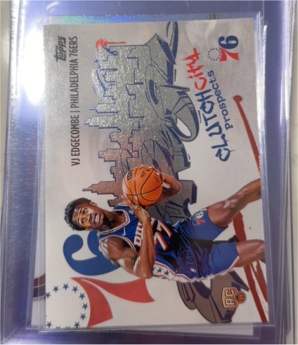 2025-26 Topps #CC-3 VJ Edgecombe Clutch City Prospects — front