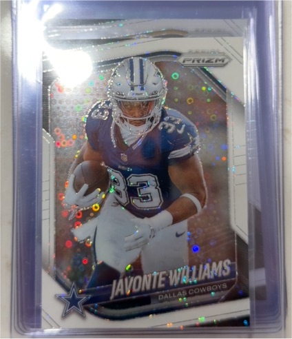 2025 Panini Prizm #1 Javonte Williams — front
