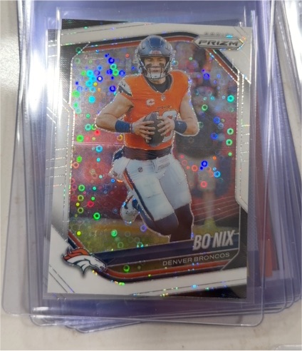2025 Panini Prizm #142 Bo Nix — front