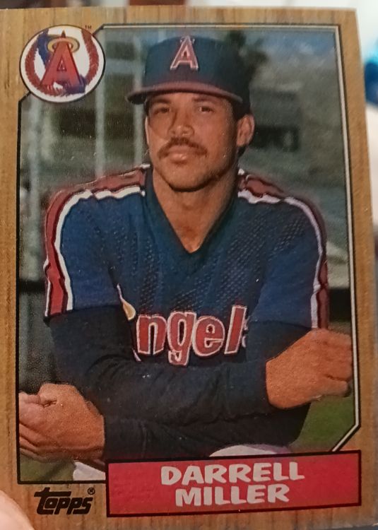 1987 Topps #337 Darrell Miller — front