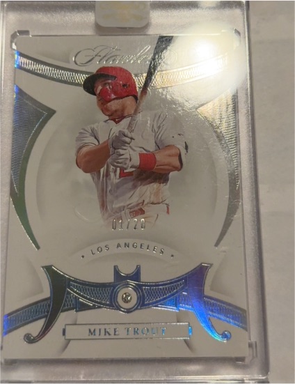 2020 Panini Flawless #20 Mike Trout — front