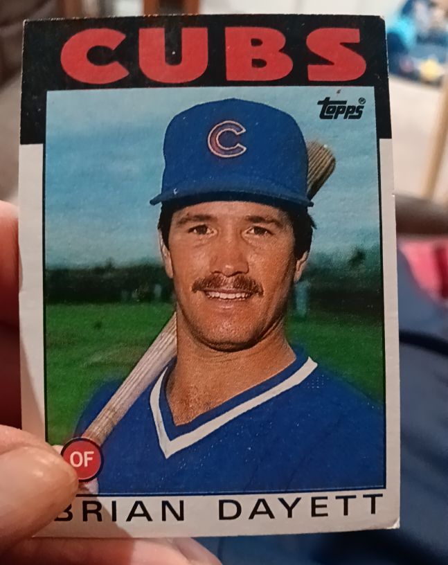 1986 Topps #284 Brian Dayett — front