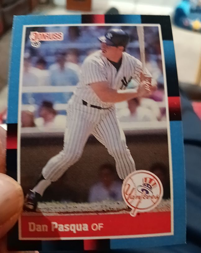 1988 Donruss #463 Dan Pasqua — front