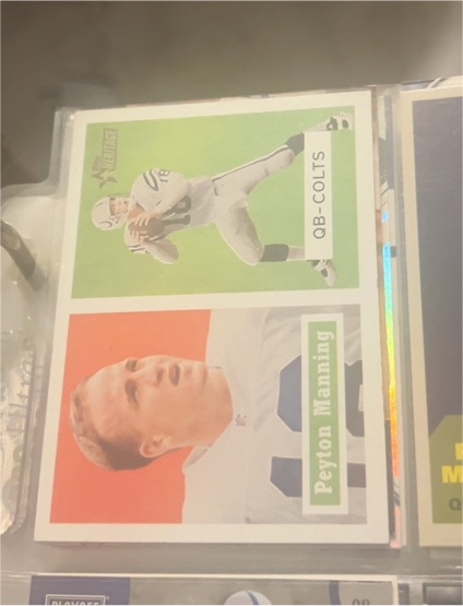1957 Topps #88 Peyton Manning — front