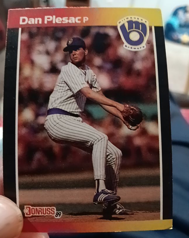 1989 Donruss #382 Dan Plesac — front