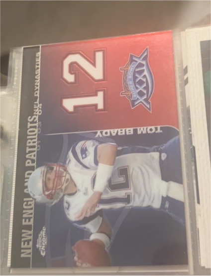 2008 Topps Chrome Dynasties #DYN-TB2 Tom Brady — front