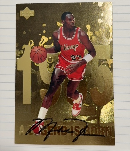 1998 Upper Deck #1 Michael Jordan — front