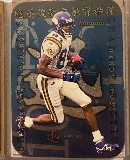 2000 Skybox Dominion Characteristics #6 Randy Moss — front