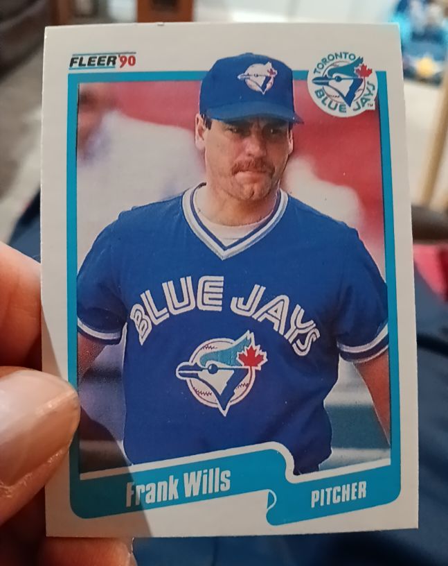 1990 Fleer #98 Frank Wills — front