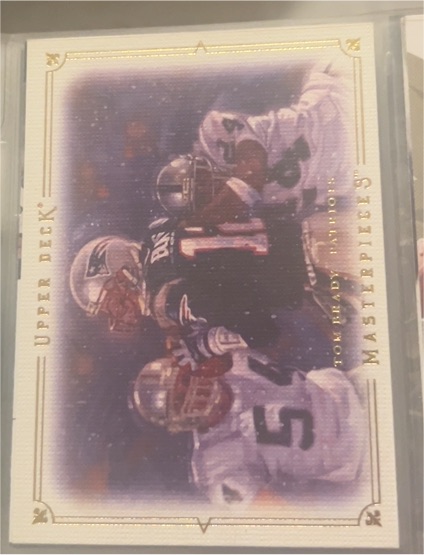 2008 Upper Deck Masterpieces Preview #MPP8 Tom Brady — front