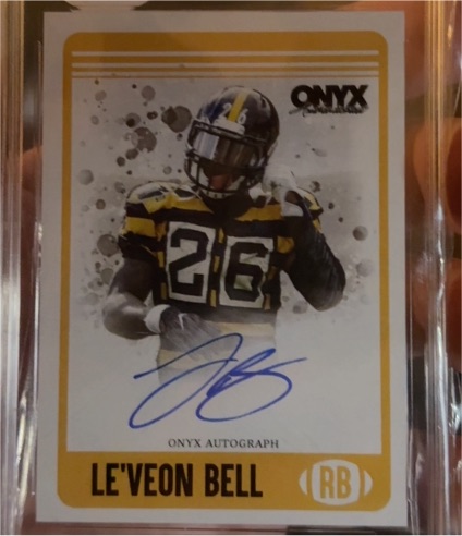2024 Onyx #26 Le'Veon Bell — front