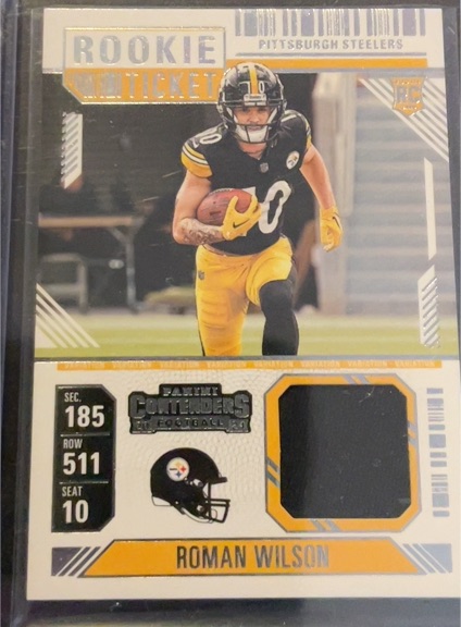 2024 Panini Contenders Rookie Ticket #RTS-RWN Roman Wilson — front