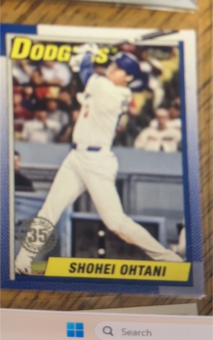 2025 Topps Series 1 - 1990 Topps Baseball #T90-100 Shohei Ohtani — front