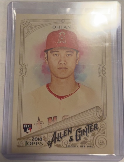 2018 Topps Allen & Ginter #258 Shohei Ohtani — front