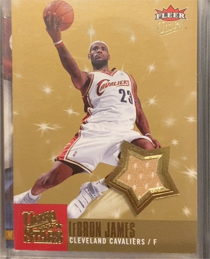 2007-08 Fleer Ultra Stars #US-1 LeBron James — front