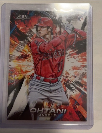 2023 Topps Fire #FRA-11 Shohei Ohtani — front