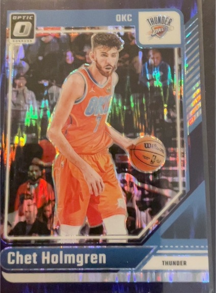 2024-25 Panini Donruss Optic #23 Chet Holmgren — front