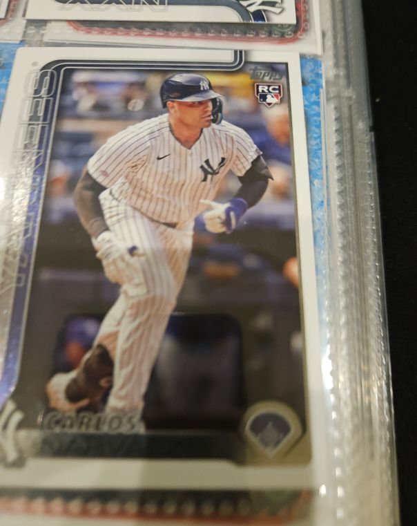2025 Topps Series 1 #115 Carlos Narváez Rookie Card — front