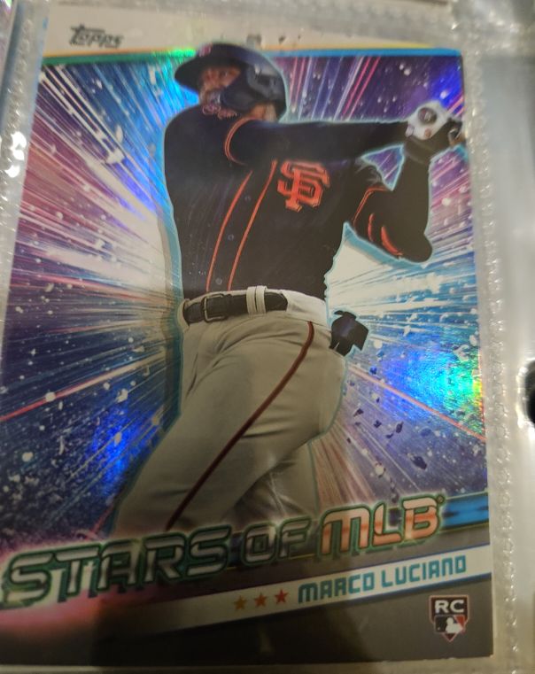 2024 Topps Series 1 Stars of MLB #SLMB-30 Marco Luciano — front