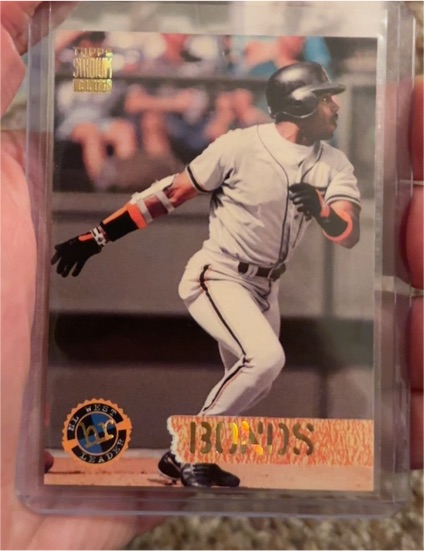 1994 Topps Stadium Club #532 Barry Bonds — front