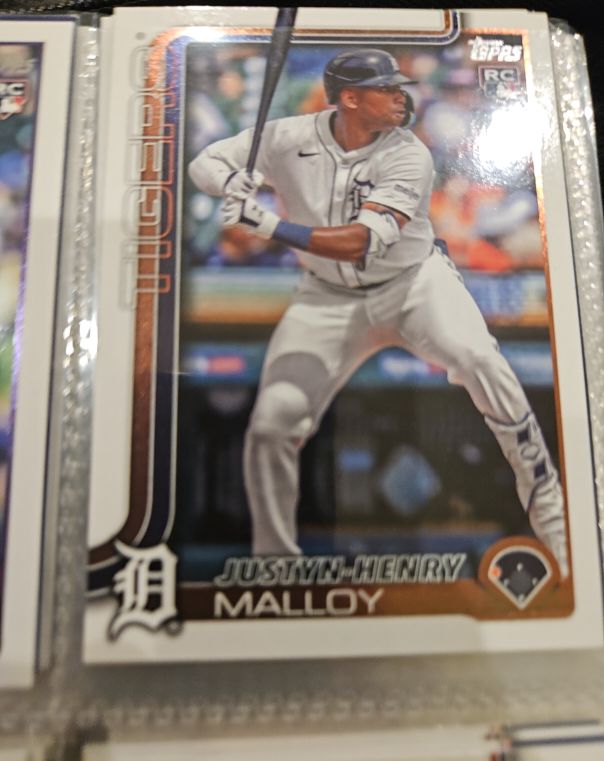2025 Topps Chrome #224 Justyn-Henry Malloy — front