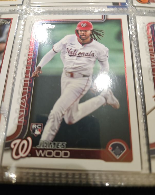 2025 Topps Series 1 #181 James Wood — front