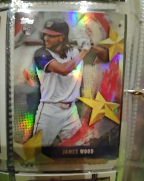 2025 Topps Series 1 #SMLB-18 James Wood — front