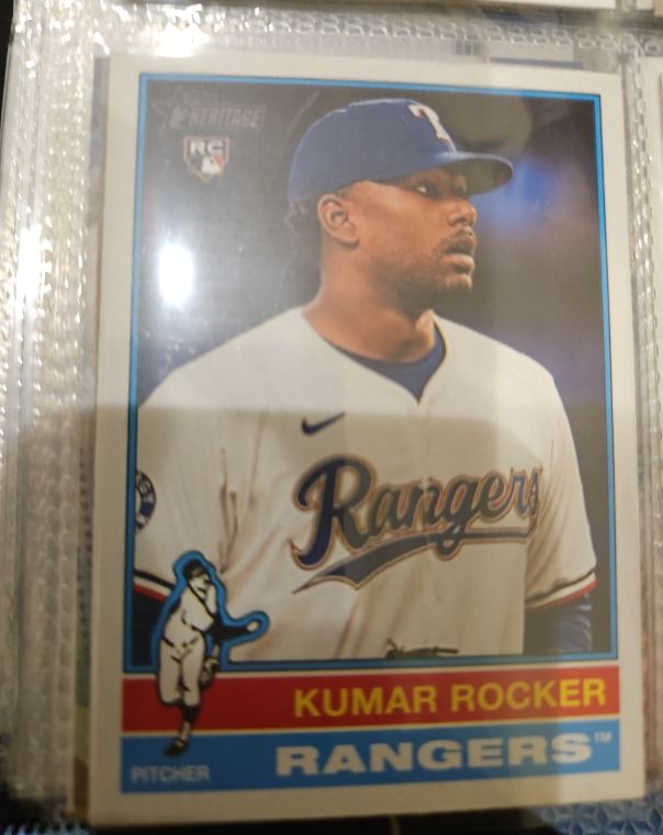 2025 Topps Heritage #179 Kumar Rocker — front