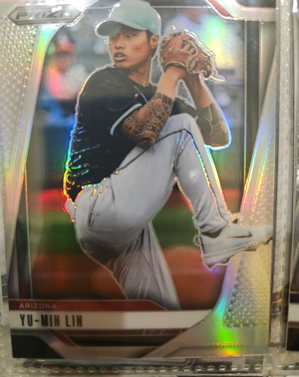 2025 Panini Prizm #178 Yu-Min Lin — front
