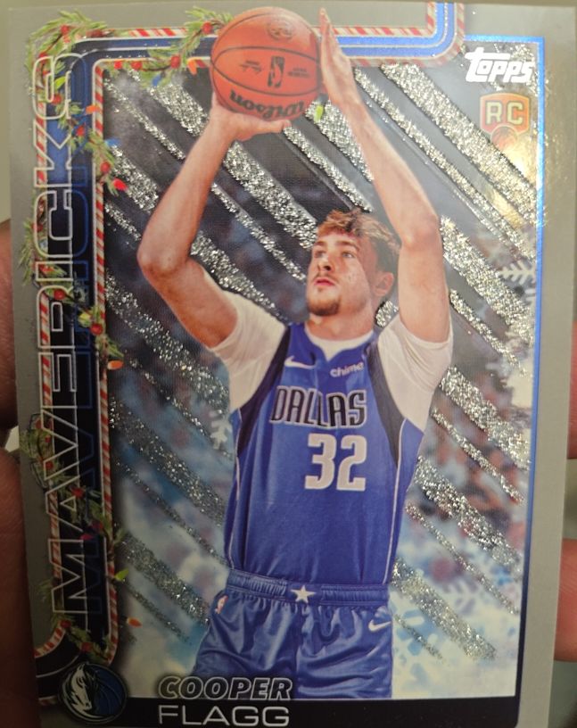 2025-26 Topps Holiday #H161 Cooper Flagg — front