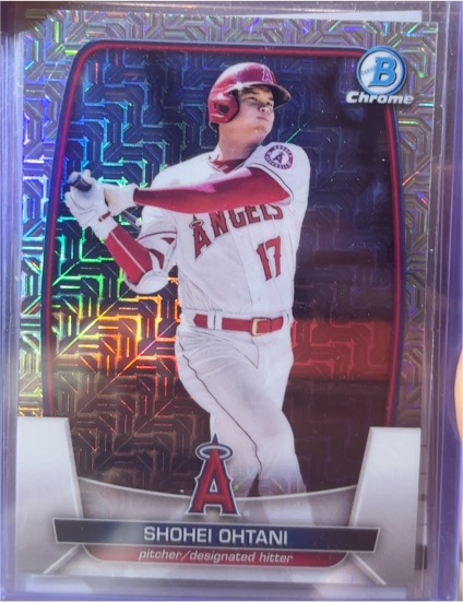 2023 Bowman Chrome #51 Shohei Ohtani — front