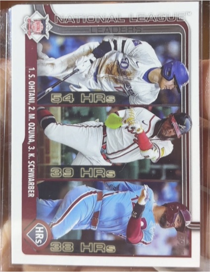 2025 Topps #144 Shohei Ohtani / Marcell Ozuna / Kyle Schwarber — front
