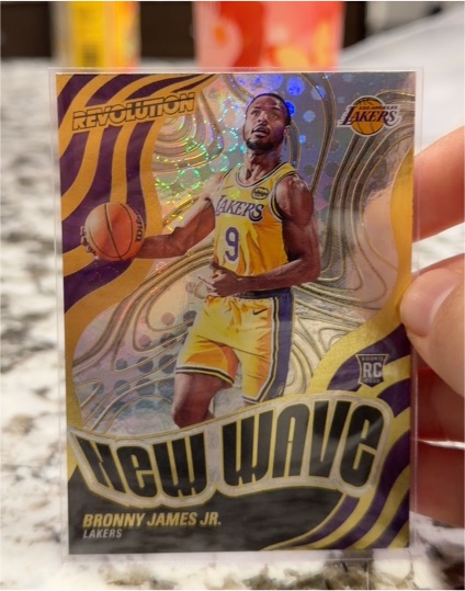 2024-25 Panini Revolution #6 Bronny James Jr. New Wave — front
