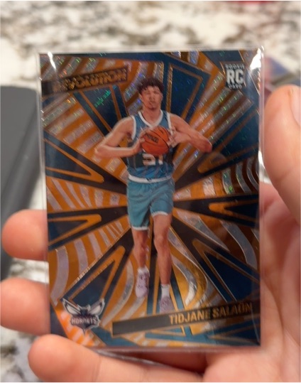 2024-25 Panini Revolution #123 Tidjane Salaun — front