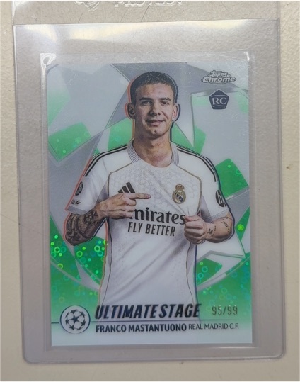 2025-26 Topps UEFA Club Competitions #US-21 Franco Mastantuono — front