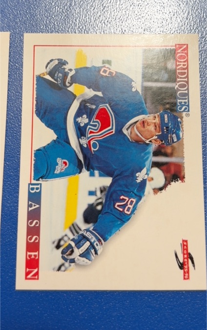 1995-96 Score #216 Bob Bassen — front