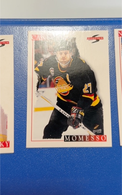 1995-96 Score #201 Sergio Momesso — front