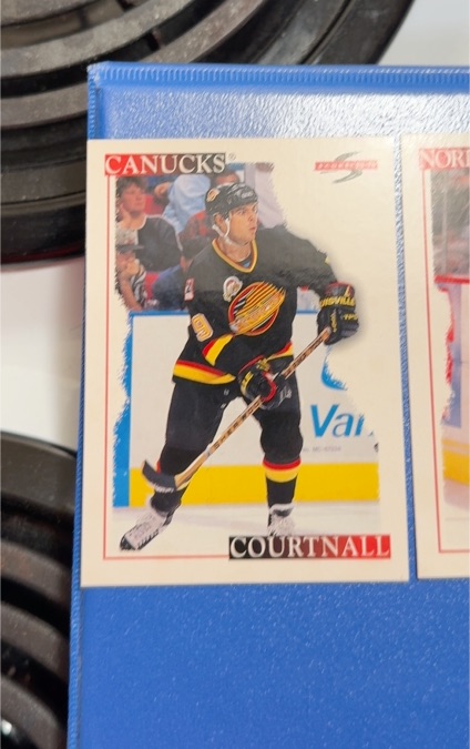 1990 Score #234 Geoff Courtnall — front