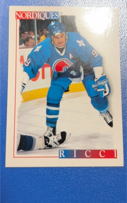 1995-96 Score #234 Mike Ricci — front
