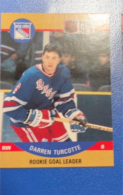 1990-91 Pro Set #400 Darren Turcotte — front