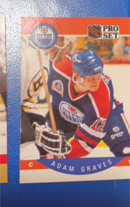 1990-91 Pro Set #84 Adam Graves — front