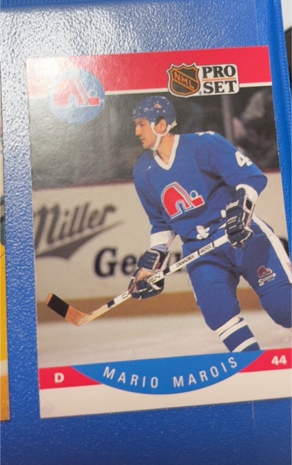 1990-91 Pro Set #253 Mario Marois — front
