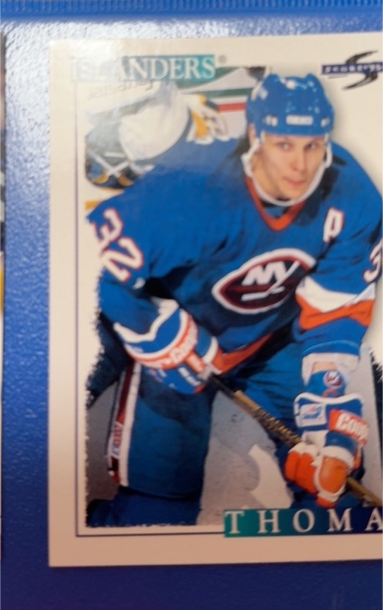 1995-96 Score #226 Steve Thomas — front