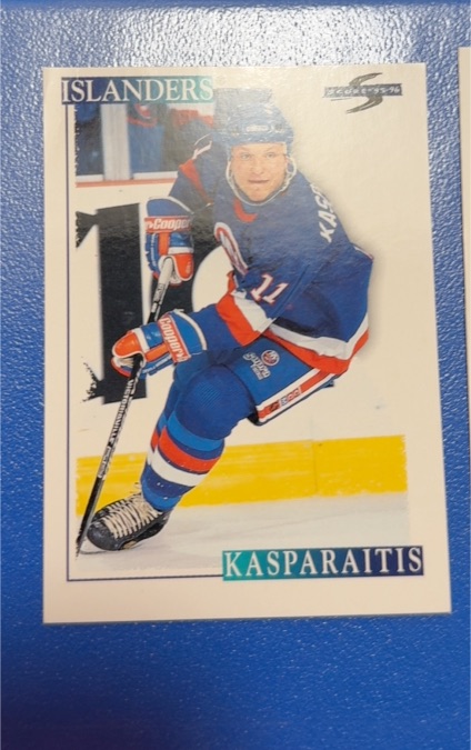 1995-96 Score #1 Darius Kasparaitis — front