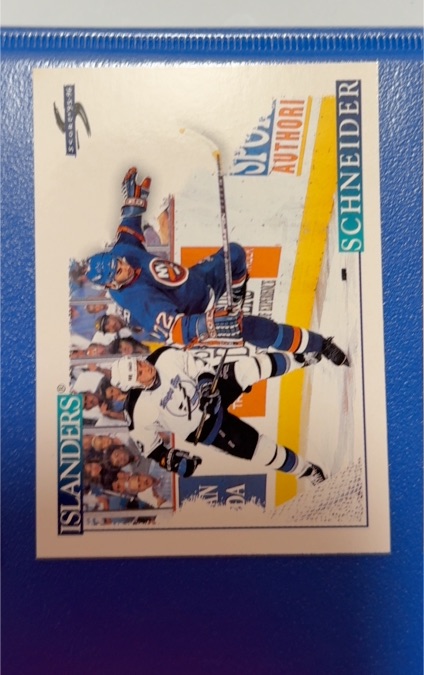 1995-96 Score #206 Mathieu Schneider — front